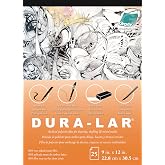 Grafix Dura-Lar Film, .005 in, Matte, 9 x 12 in, Pad