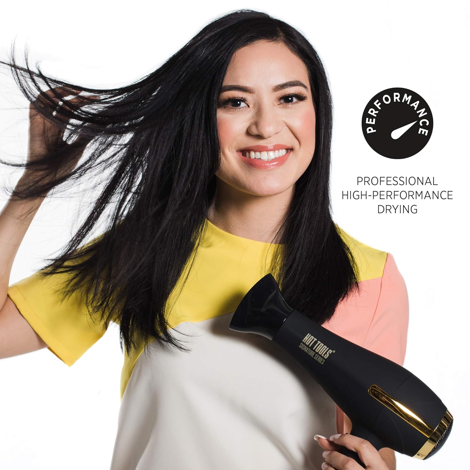 HOT TOOLS Signature Series Ionic 2200 Turbo Ceramic Salon Hair Dryer: Beauty