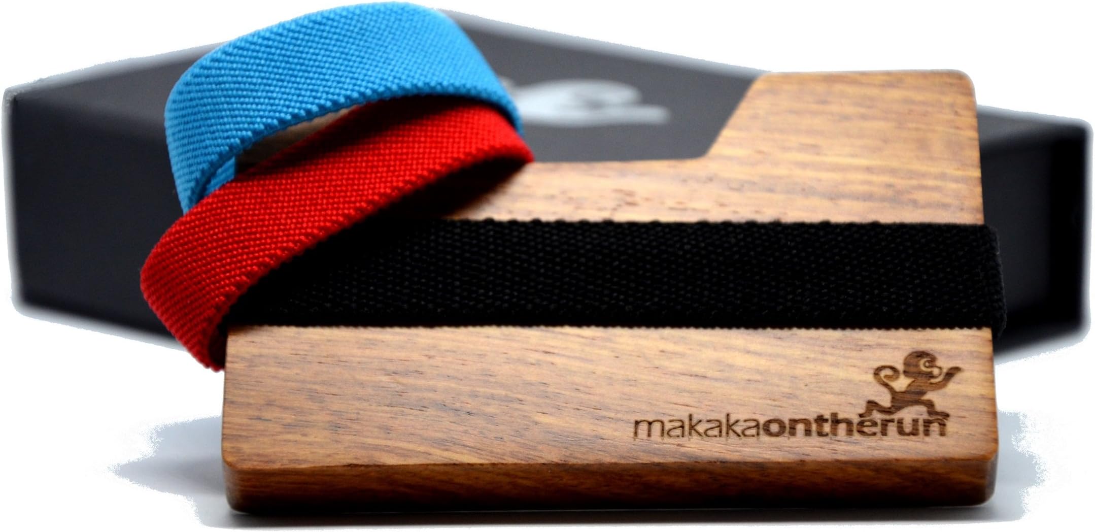 Wood Credit Card Case Wallet Purse Card Holder, rosewood (Brown) - MOTR-WW-01R