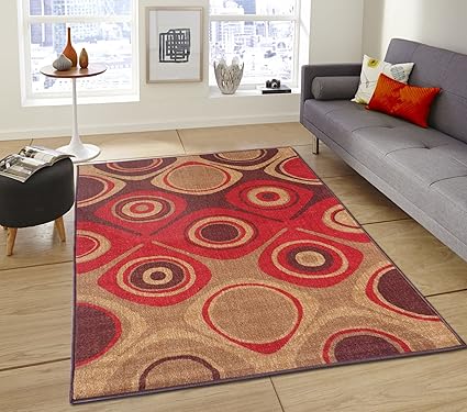 Status Taba with Anti Skid Nylon Rug - 60x84, Multicolour