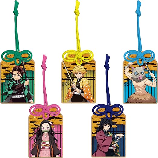 Amazon 鬼滅の刃 トレーディングお守り型木製キーホルダー アニメ 萌えグッズ 通販