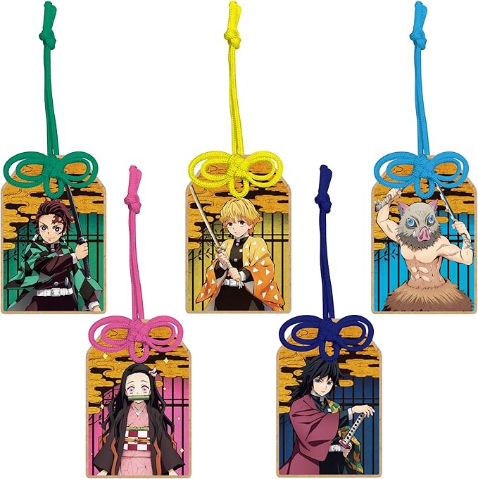 Amazon 鬼滅の刃 トレーディングお守り型木製キーホルダー アニメ 萌えグッズ 通販