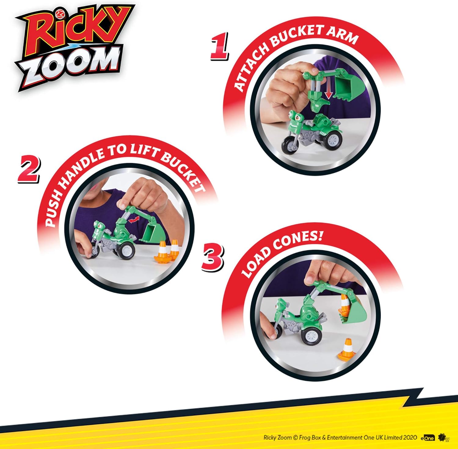 Ricky Zoom Motor DJ z akcesoriami - Image 4