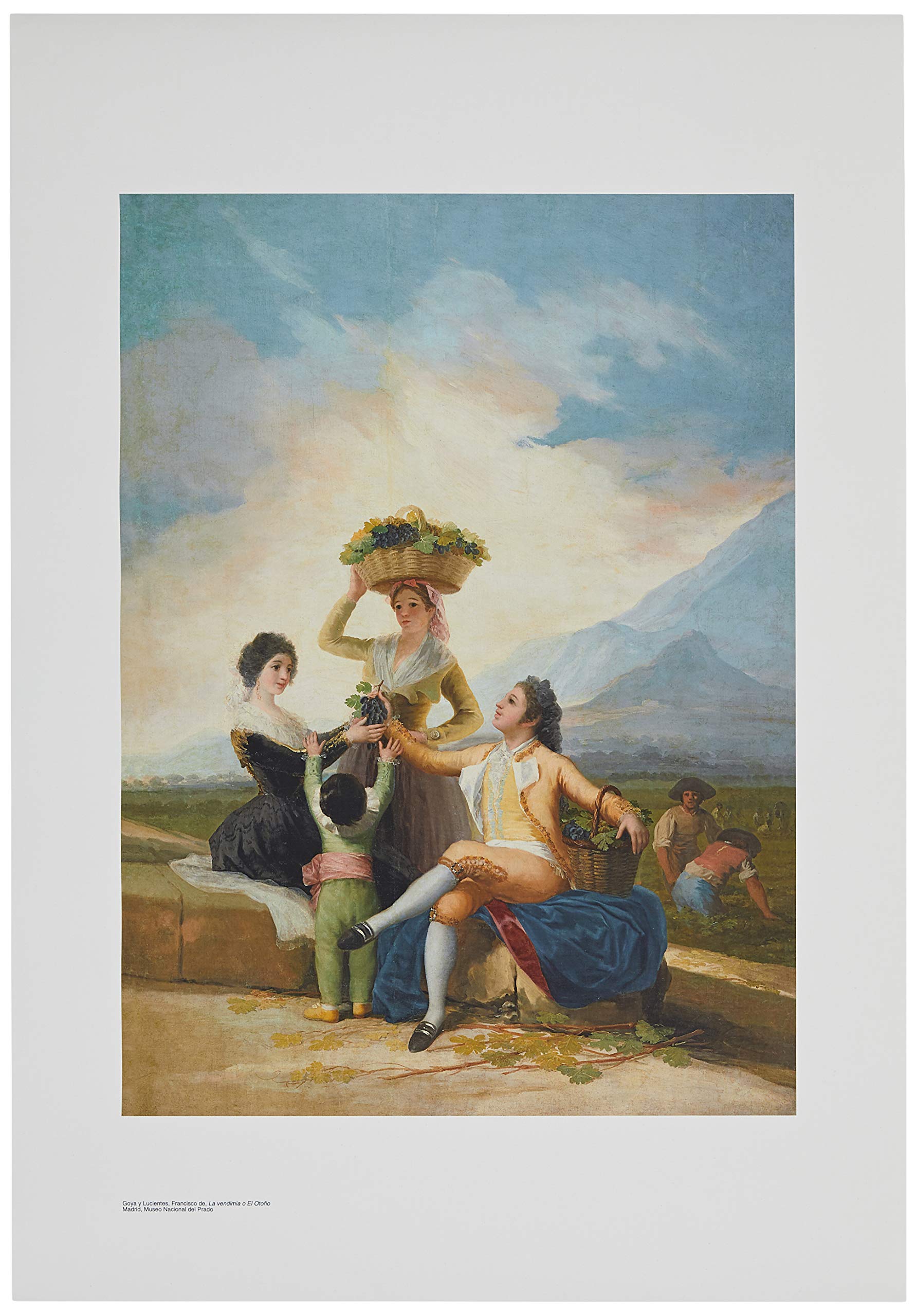 Official Reproduction of the Prado Museum "Vintage or Autumn"