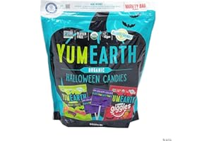 PRESTIGE LIVING YumEarth Organic Halloween Candies Assortment - 50 Pc.