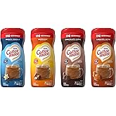 Coffee mate Flavored Creamer 4 Pack Variety Pack (15 oz bottles) - Chocolate Crème, French Vanilla, Hazelnut, Caramel Latte