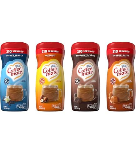 Amazon.com : Coffee mate Zero Sugar Flavored Creamer 4 Pack