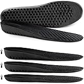 Ailaka Elastic Shock Absorbing Height Increasing Sports Shoe Insoles, Soft Breathable Honeycomb Orthotic Replacement Inserts for Men & Women