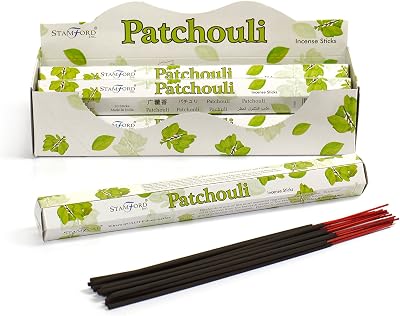 STAMFORD INC. Patchouli Incense Sticks 20 Sticks x 6 Packs
