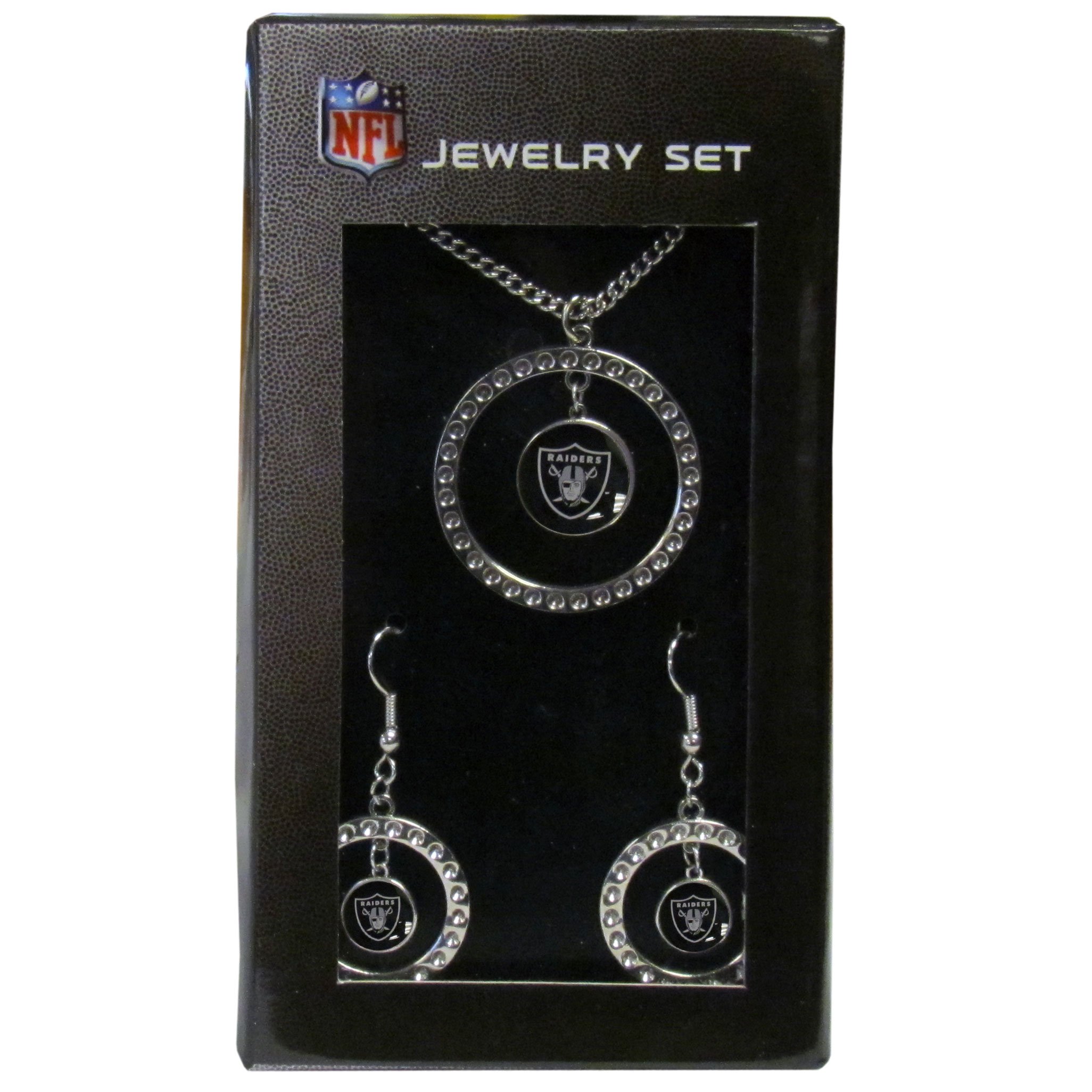 Siskiyou NFL Miami Dolphins Rhinestone Jewelry Set