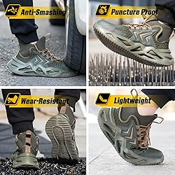 Steel Toe Shoes for Men Women Composite Toe Work