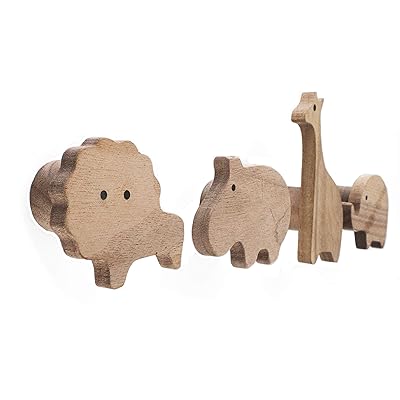 Animal-themed Nursery Wall Hooks for Kids' Clothes Burundi Ubuy