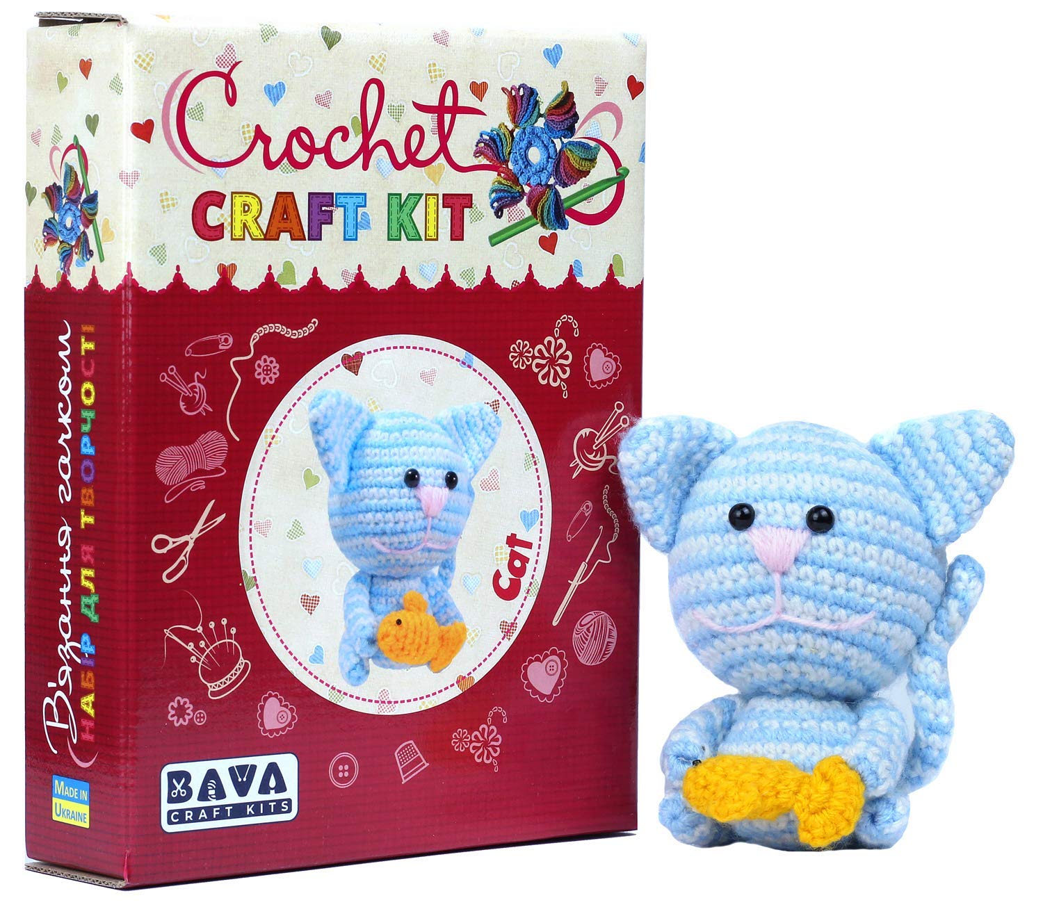Buy Crochet Craft Kit Bunny, Arts and Crafts for Teens and Adults, All