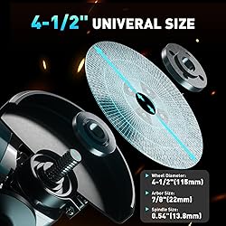 APROTII 4-1/2" Cordless Angle Grinder for Makita
