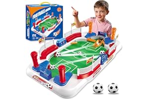 Starweeks Mini Foosball Table, Soccer Board Game for Kids, 3 4 5 6 7 8-12 Year Old Boys Girls Birthday Gifts, Football Games 