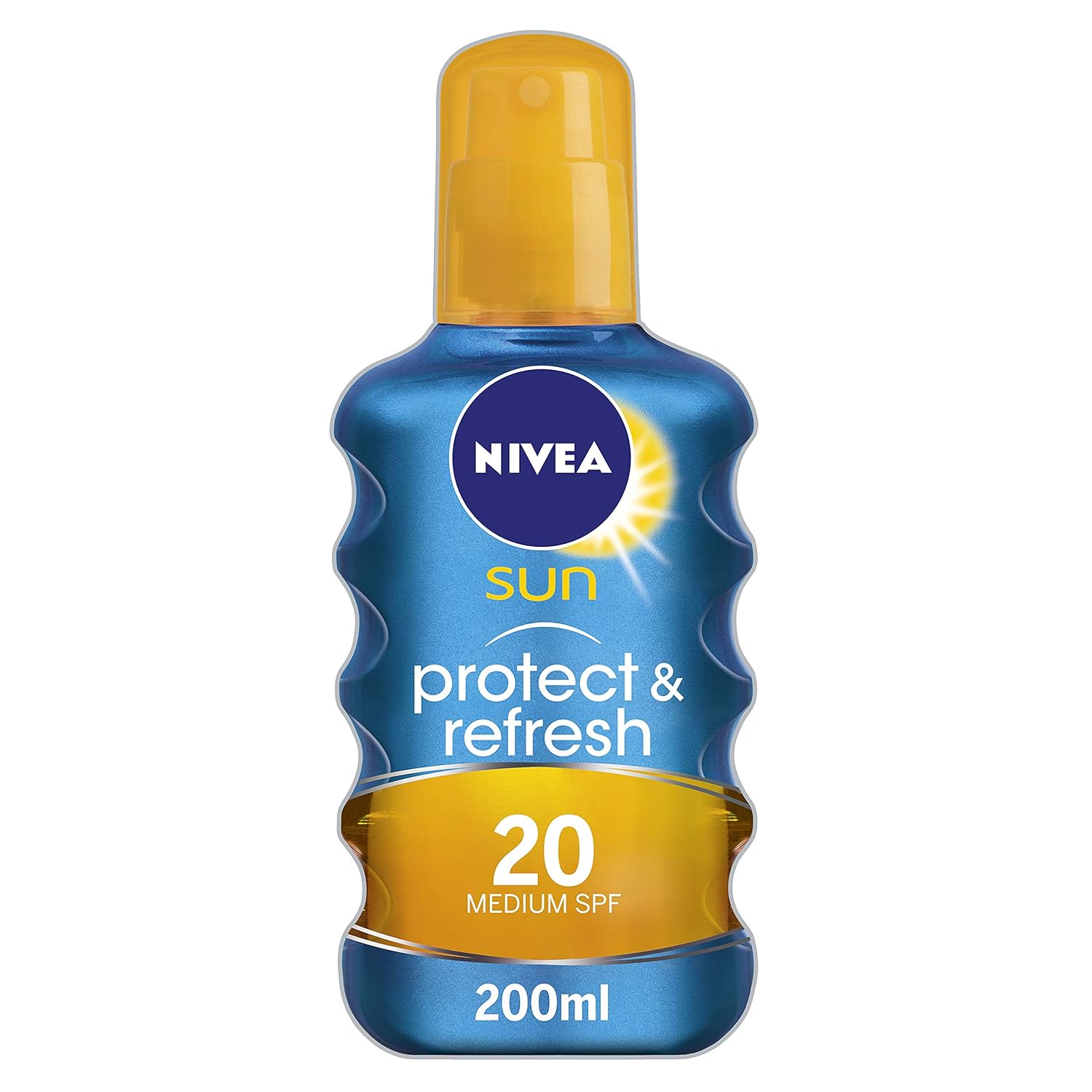 NIVEA SUN Cooling Suncream Spray SPF 20, Protect & Refresh, 200 ml Amazon.co.uk Beauty
