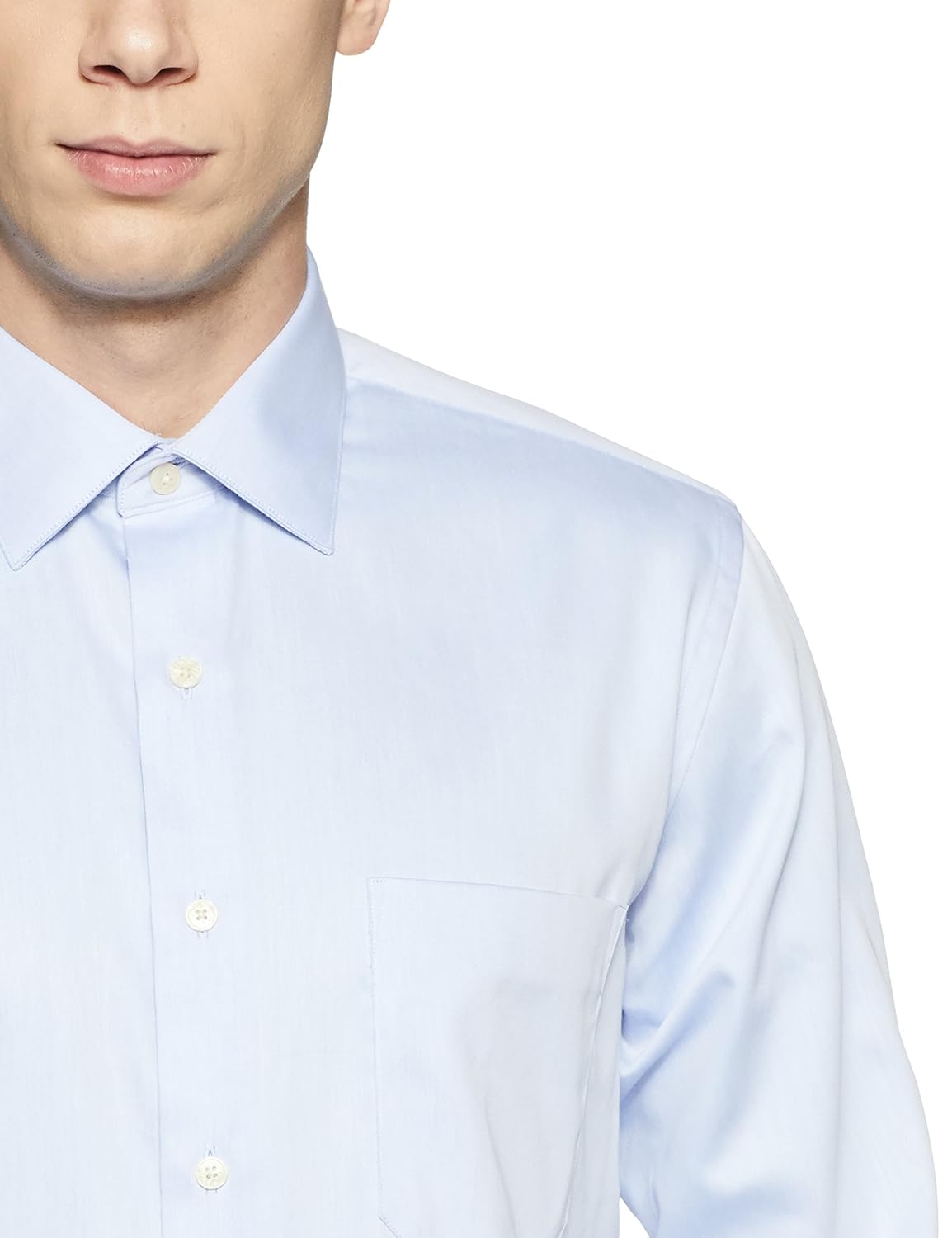 arrow men's solid regular fit formal shirt