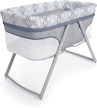 ingenuity foldaway rocking wood bassinet canada