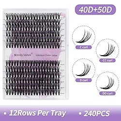 Lash Clusters Individual Cluster Lashes 40/50D DIY
