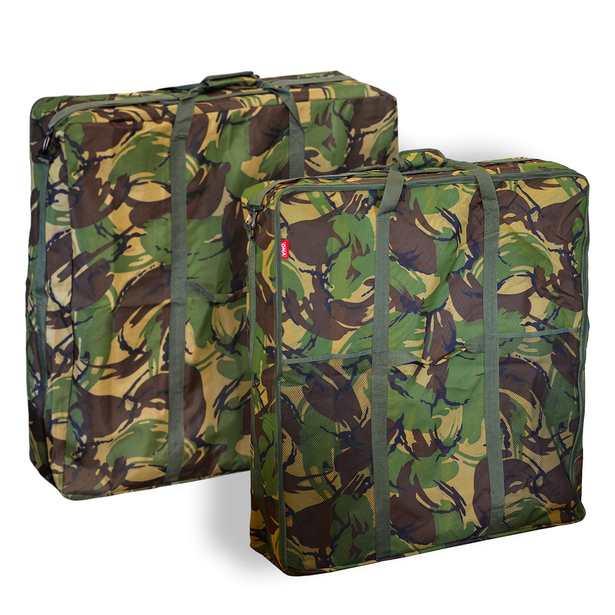 DPM Camo Carp Coarse Fishing Luggage Carryall Bag Holdall Multi Listing Barrow Cases Tackle (1) Bedchair Bag