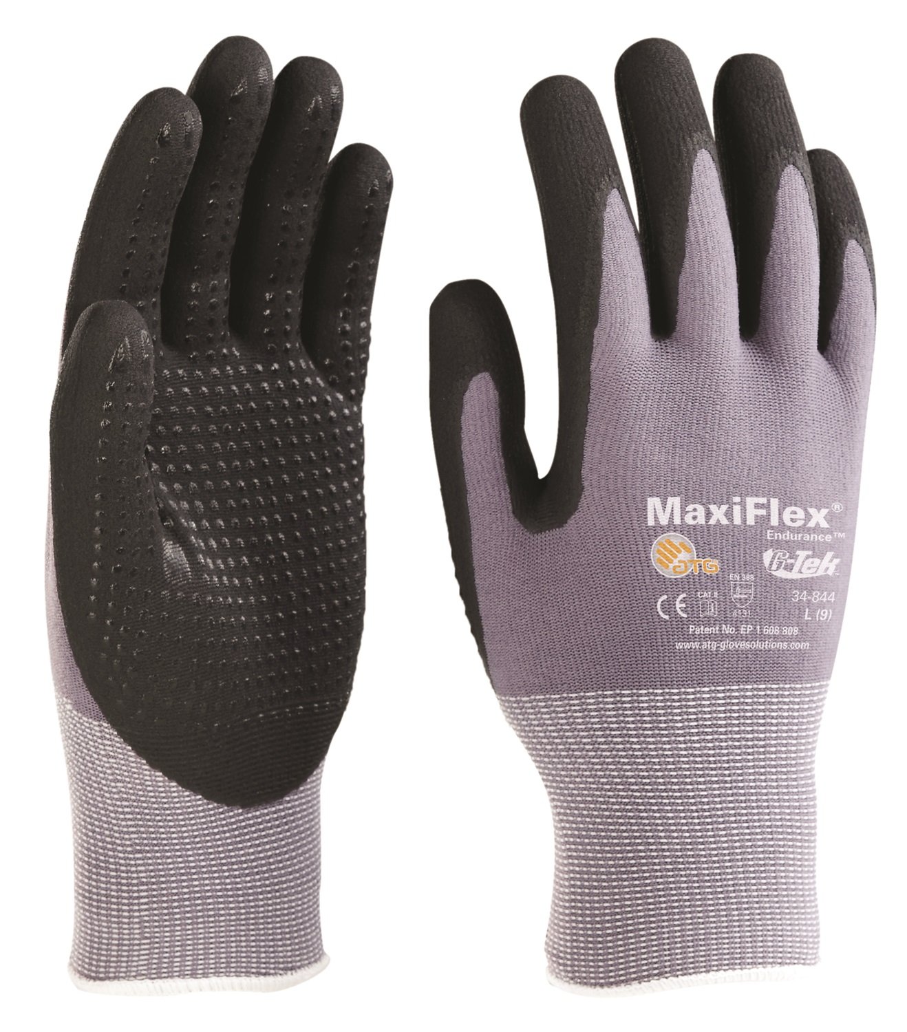 Pip Gloves GTek Maxiflex MicroFoam Nitrile Coated Gloves Medium