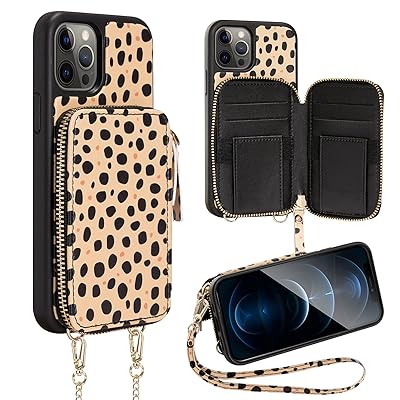 ZVEdeng iPhone 12 Pro Max Crossbody Wallet Case with Maldives Ubuy