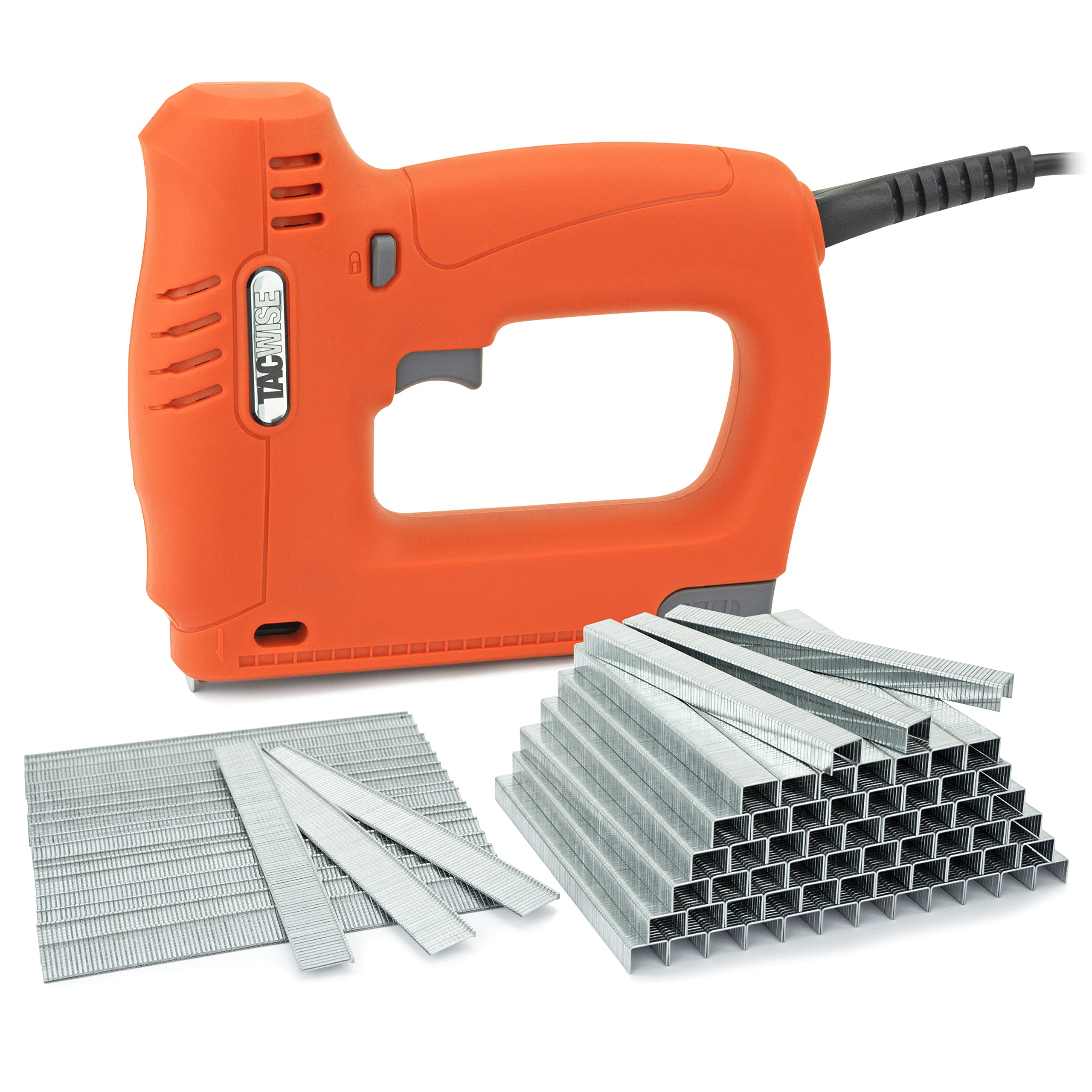 Tacwise 1703 140EL Pro Electric Staple/Brad Nail Gun Kit with 5,000 Staples & 2,000 Nails, Uses Type 140 Staples & Type 18G Nails