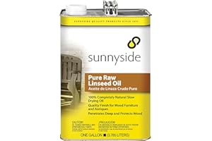 Sunnyside Corporation 873G1 Pure Raw Linseed Oil, Gallon