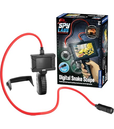 Thames & Kosmos Spy Labs Invisible Ink Pen & UV Light - Secret Agent Detective Kit For Kids 8+