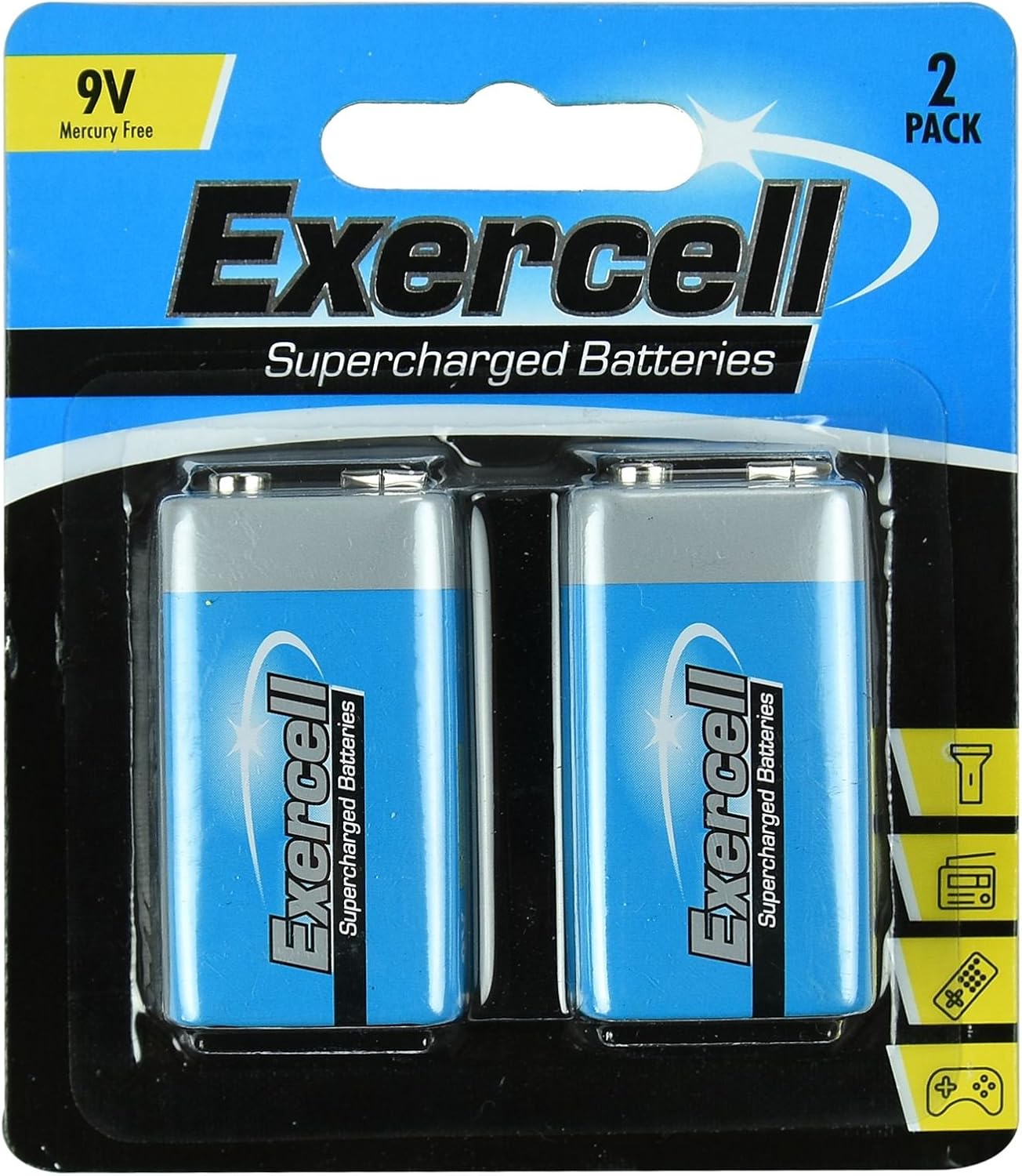 2pk 9V Mercury Free Supercharged Zinc Batteries Amazon.co.uk Electronics