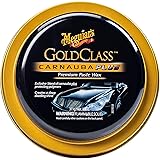 Meguiar's Gold Class Carnauba Plus Premium Paste Wax – Creates a Deep Dazzling Shine – G7014J, 11 oz