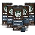 Starbucks by Nespresso, Espresso Dark Roast (50-count single serve capsules, compatible with Nespresso Original Line System)