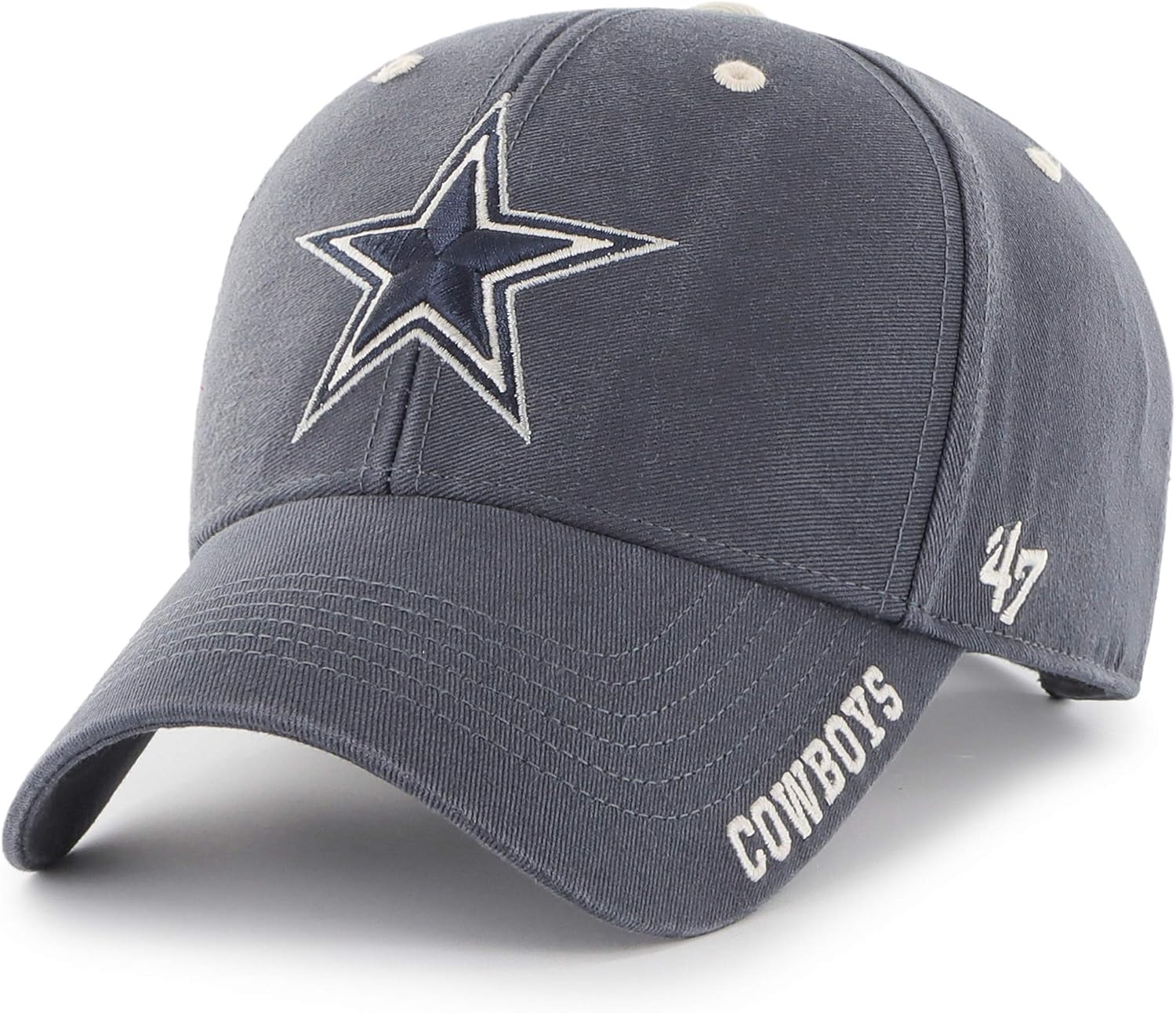 NFL Dallas Cowboys Mens 47 Brand Reign 47 MVP Hat, Navy