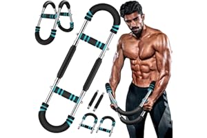 Antuoo Twister Arm Trainer, Adjustable 3 Resistance Levels 60-100 lbs, Chest Workout Equipment, Arm Trainer, Twister Arm Trainer for Men & Women