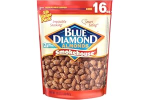 Blue Diamond Almonds, Smokehouse, 16 Ounce