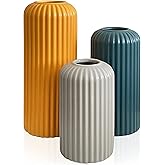 Rumi Decor Modern Ceramic Vases - Home Decor, Living Room & Dining Table Accents