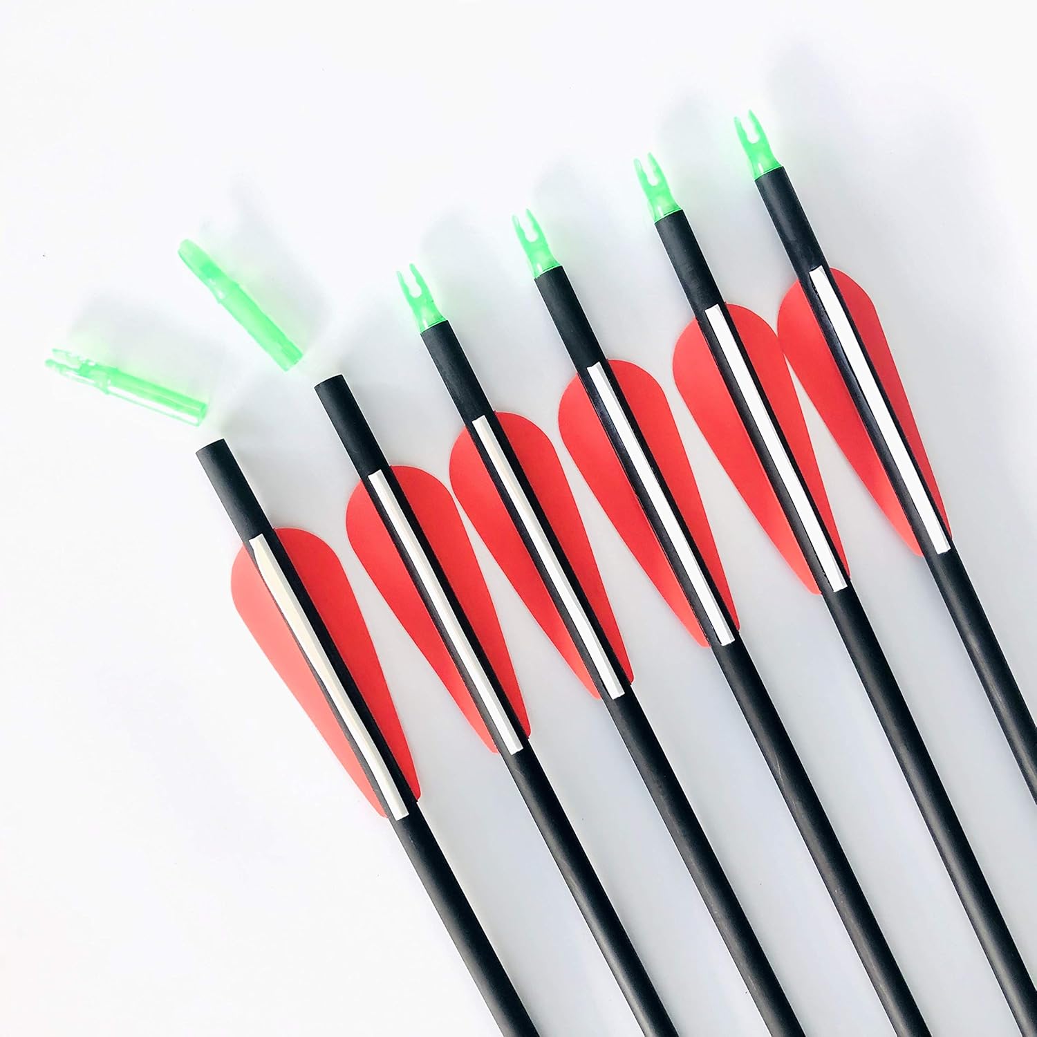 GPP Carbon 30-Inch Arrows with Field Points Replaceable Tips (12 Pack) for Recuve Bow & Compound Bow : Sports & Outdoors