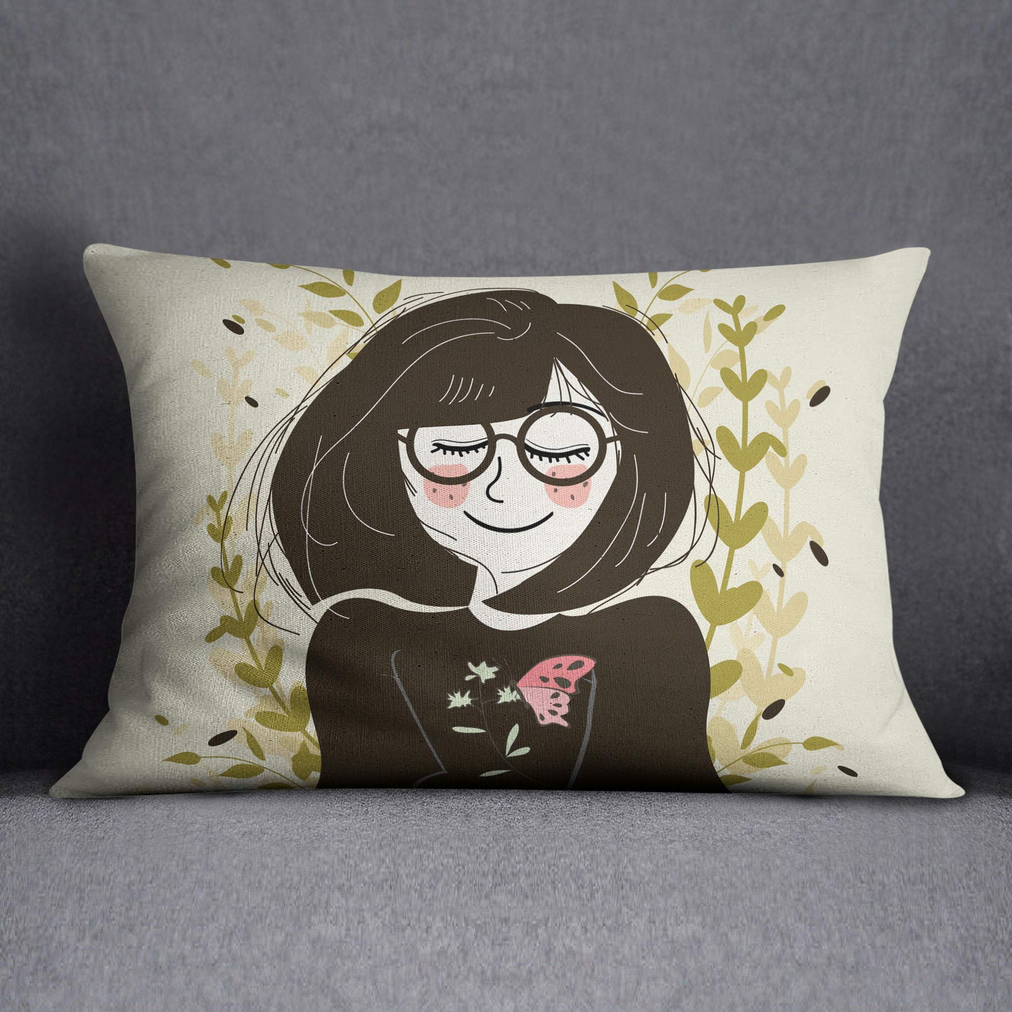 Bonamaison Decorative Cushion Cover, Multicolor, 35X50