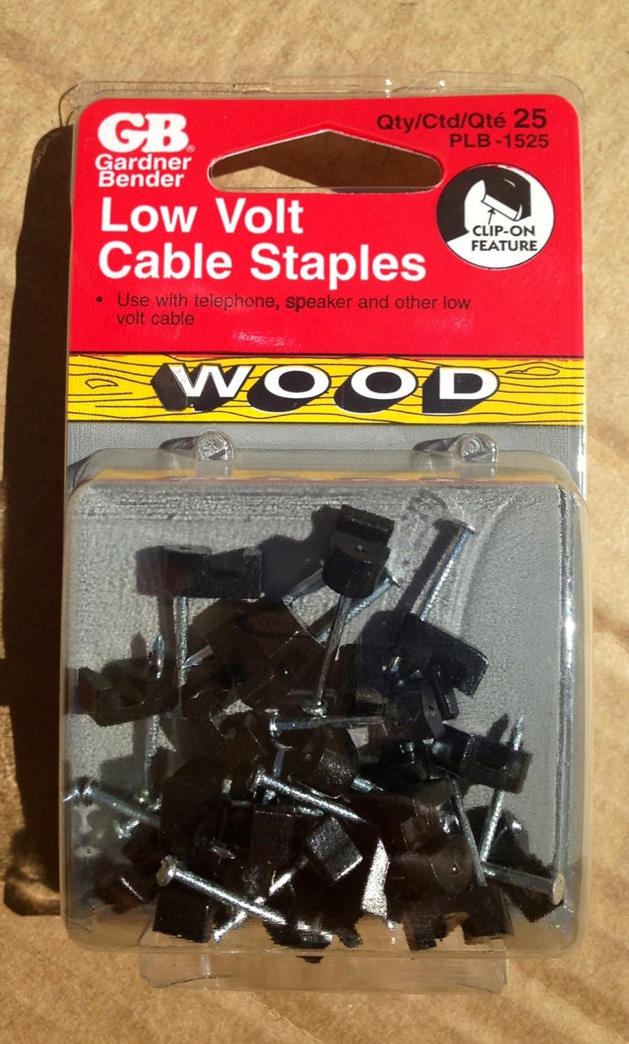 Gardner Bender Low Voltage Cable Staples Plb1525 Hardware Staples