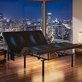Marsail Adjustable Bed Frame Queen,Electric Bed with Massage and Remote | Head &amp; Foot Incline,Adjustable Bed Base with Zero Gravity,LED Light,USB Charging Station,Easy Assembly
