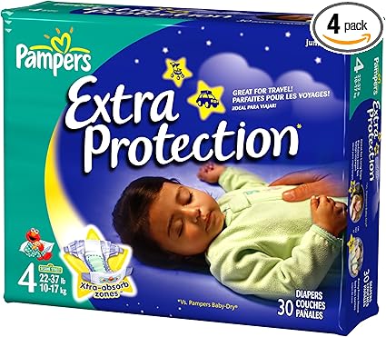 pampers extra dry