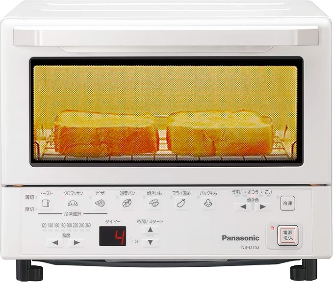 Amazon パナソニック コンパクトオーブン トースト焼き加減自動調整 8段階温度調節 ホワイト Nb Dt52 W パナソニック Panasonic オーブントースター 通販 Amazon パナソニック コンパクトオーブン トースト焼き加減自動調整 8段階温度調節 ホワイト Nb Dt52 W パナソニック Panasonic オーブントースター 通販