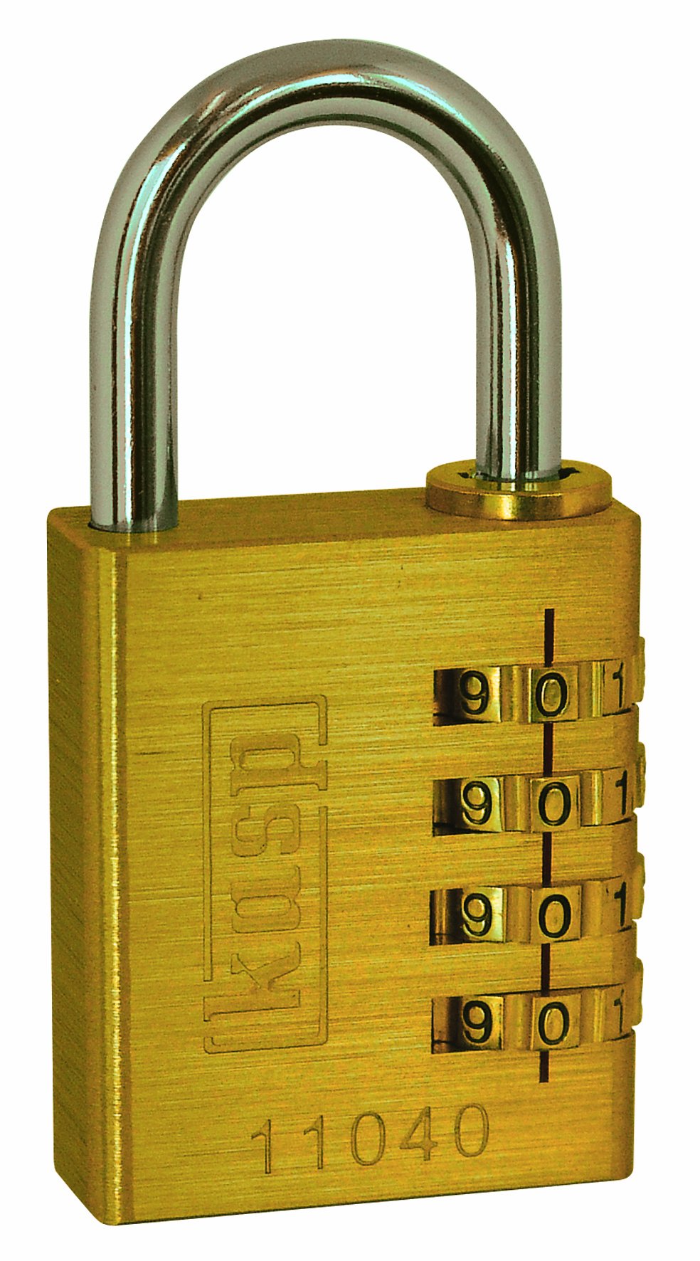 Kasp 110 Brass Combination Padlock 40mm