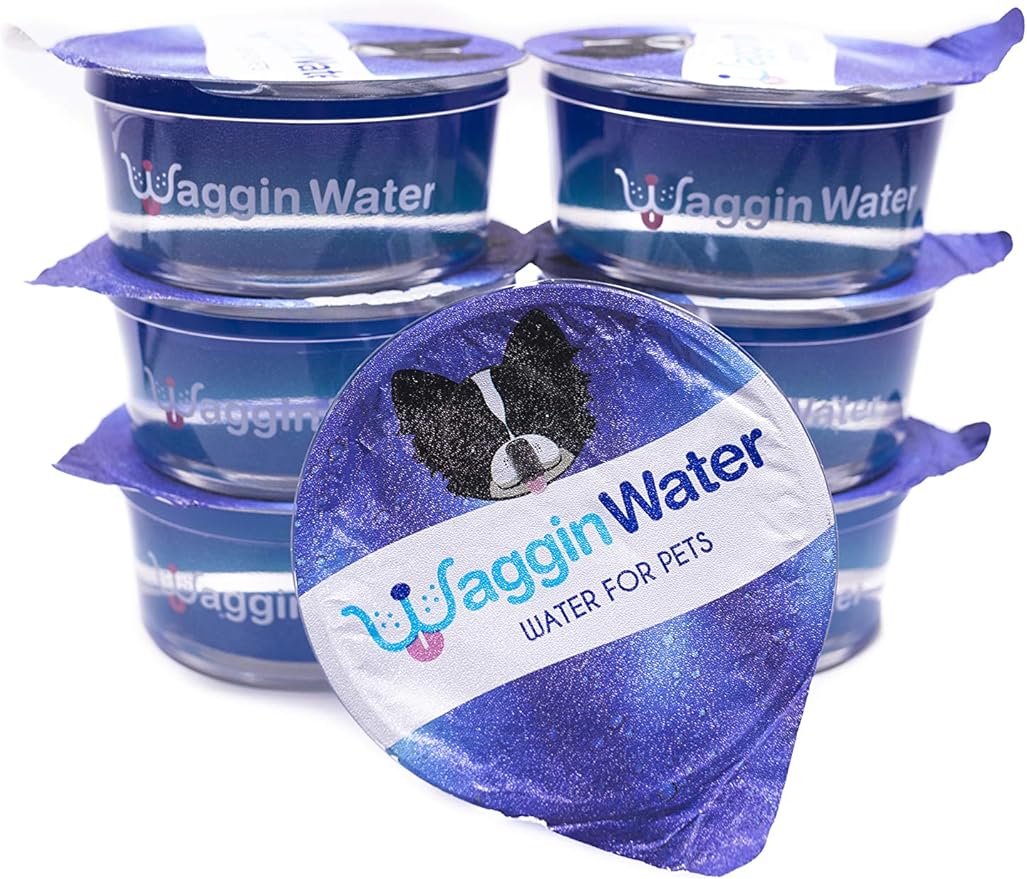 Waggin Water Portable Dog Water Bowl, First Ever Bowled Pet Bottle with