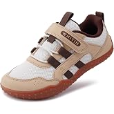 WHITIN Kids Barefoot Shoes Wide Toe Box Natural Fit WK101 | Roomy Toe Space, Flat Zero Drop Design, Easy On &amp; Off, Flexible Feel, Outdoor Play Ready