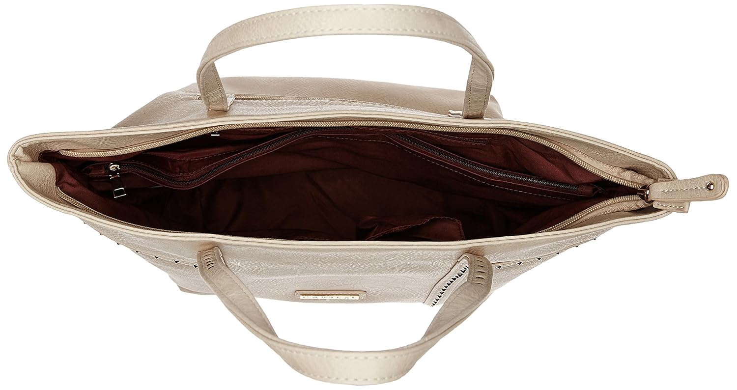 caprese women's tote bag (almond)