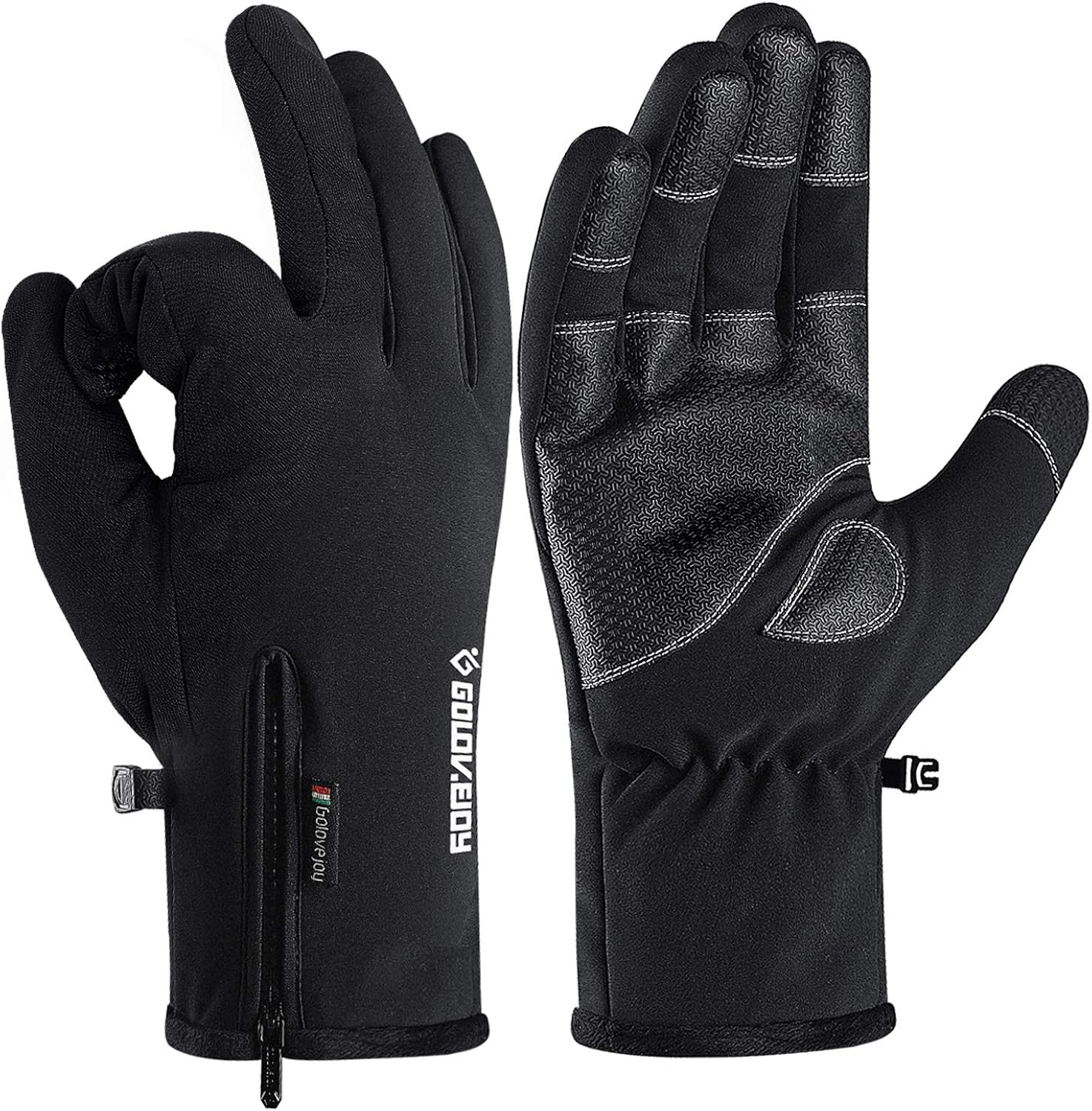 -30℉ Waterproof Winter Gloves for Men Women 10 Touch Screen Finger for Ski Snow: Clothing