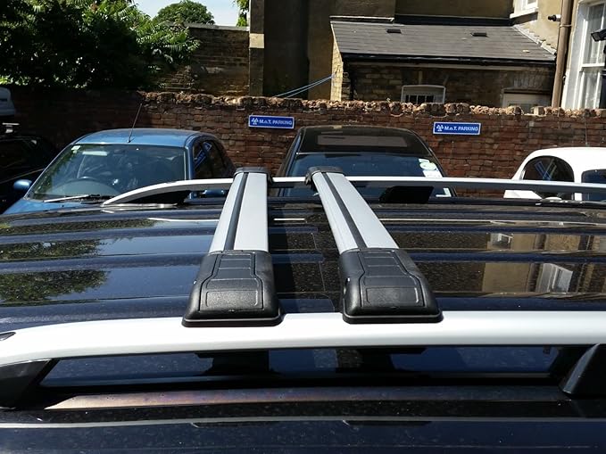 Car Roof FORD TRANSIT CUSTOM ROOF BAR RAIL AND CROSS BARS 20122019