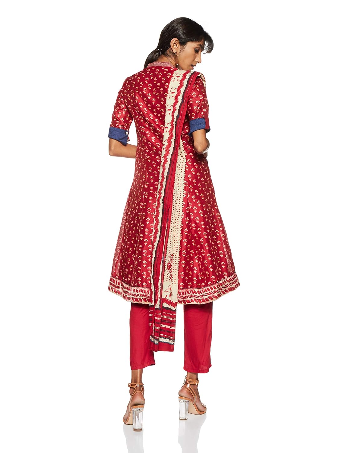 biba women's angrakha salwar suit set