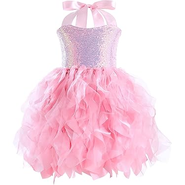 open lace back dress Amazon Best Sellers: Best Girls' Special Occasion Dresses main image 1